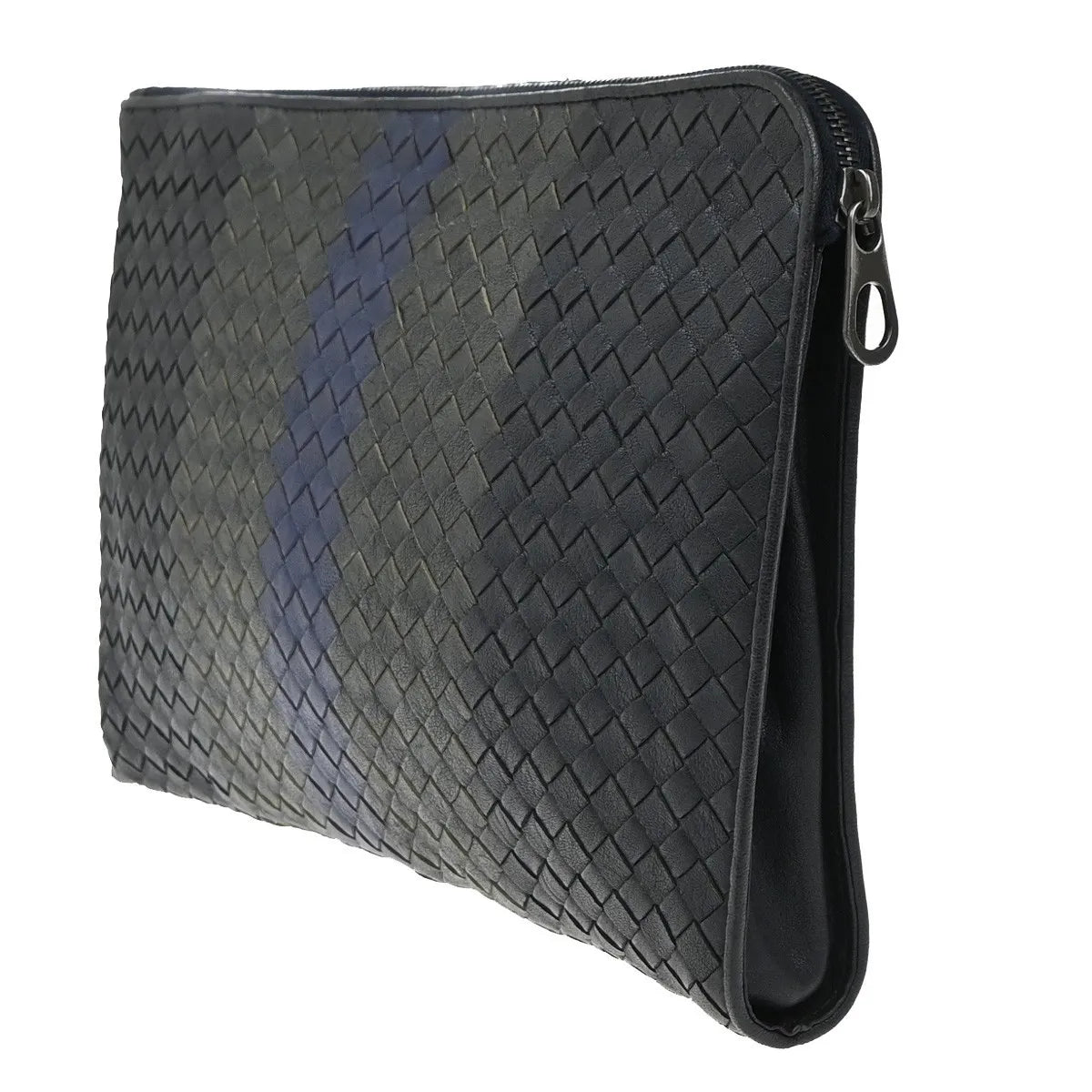 Bottega Veneta Portfolio Intrecciato Nappa, Multicolour, Leather, Clutch