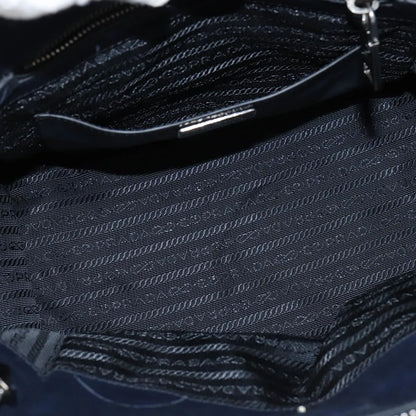 Prada Vintage Leather, Navy, Leather, Handbag