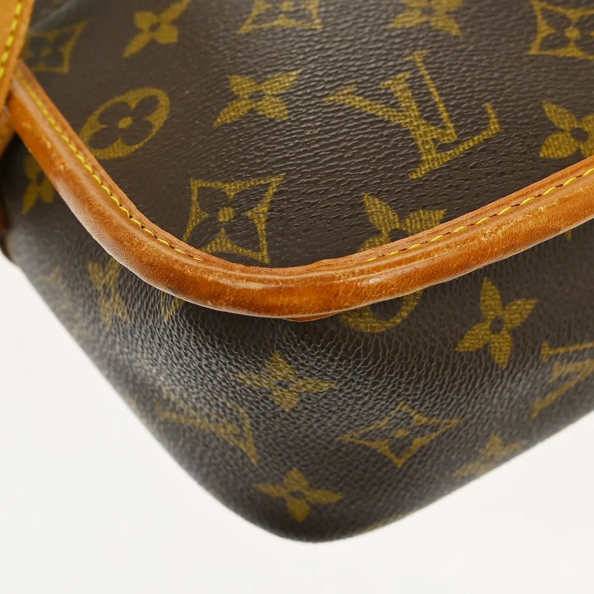 Louis Vuitton Sologne Monogram Canvas, Brown, Canvas, Shoulder Bag