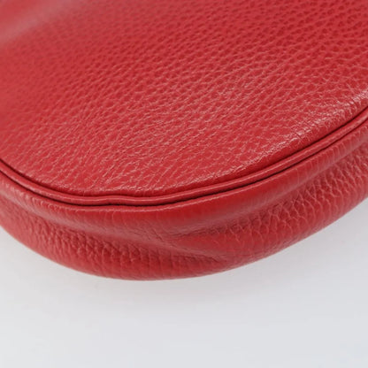 Christian Dior Vintage Leather, Red, Leather, Shoulder Bag