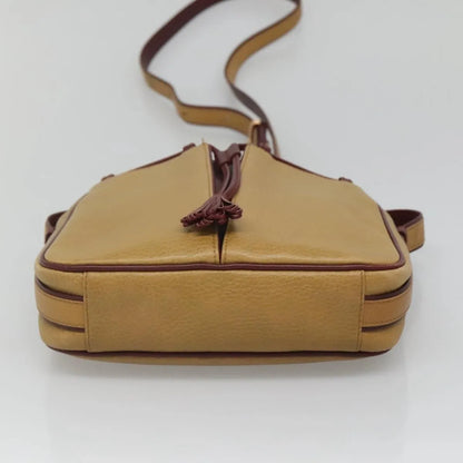 cartier Tasseled Must de Cartier Leather, Yellow, Leather, Shoulder Bag