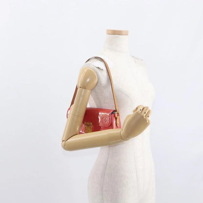 Louis Vuitton Malibu Street Monogram Vernis, Pink, Patent Leather, Handbag