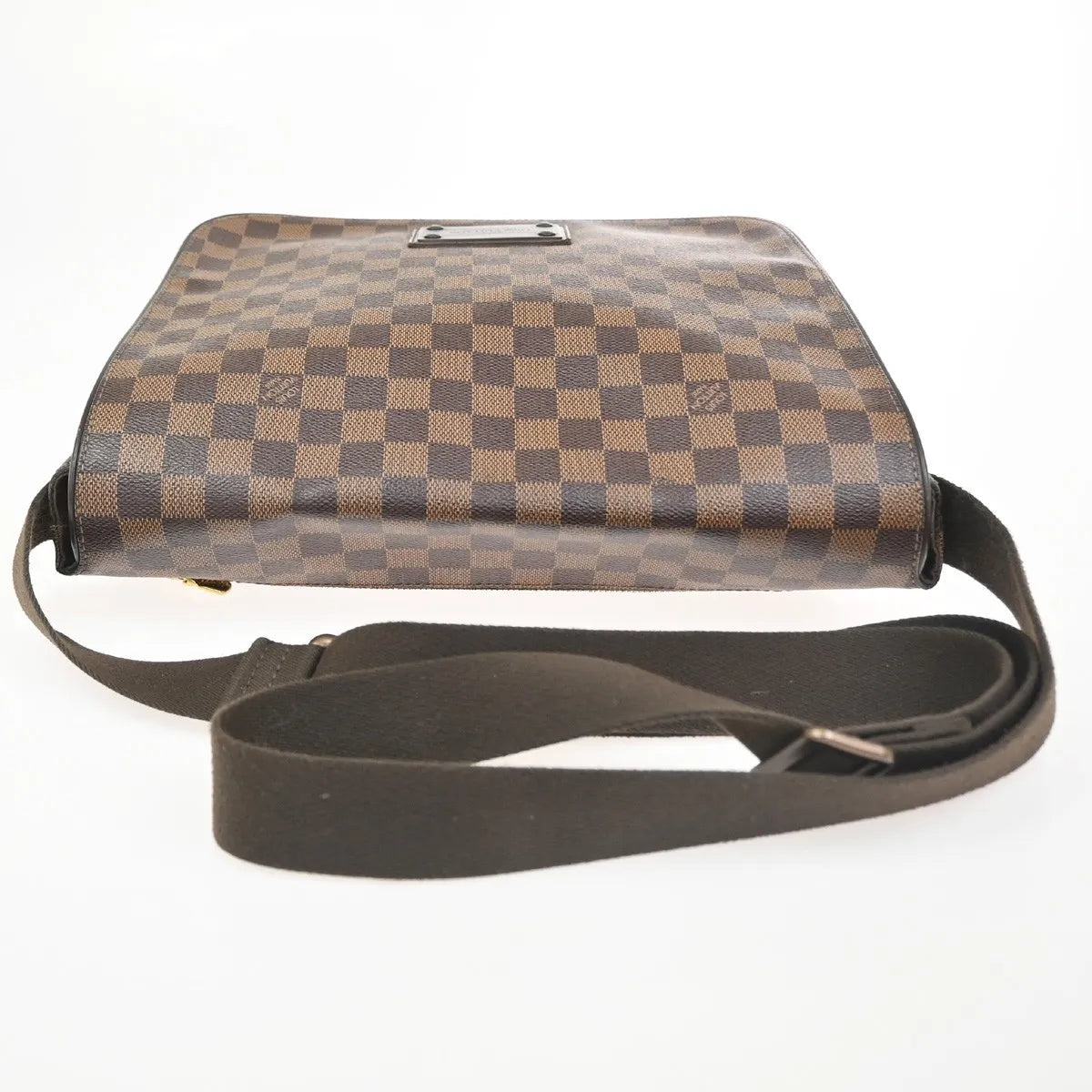 Louis Vuitton Brooklyn Damier, Brown, Canvas, Shoulder Bag