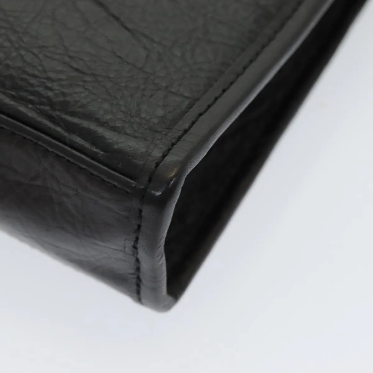 Burberry Vintage Leather, Black, Leather, Clutch
