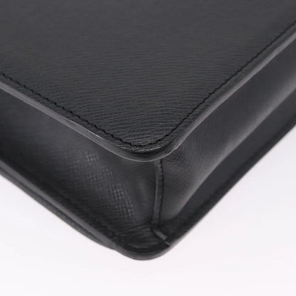 Louis Vuitton Robusto Taiga, Black, Leather, Briefcase