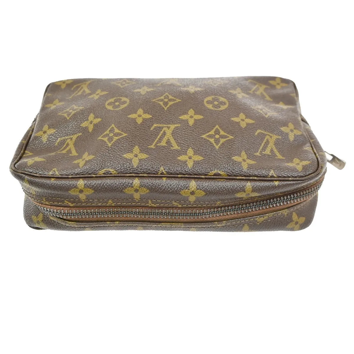 Louis Vuitton Toiletry Pouch Monogram Canvas, Brown, Canvas, Toiletry Case