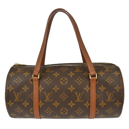 Louis Vuitton Papillon Monogram Canvas, Brown, Canvas, Handbag