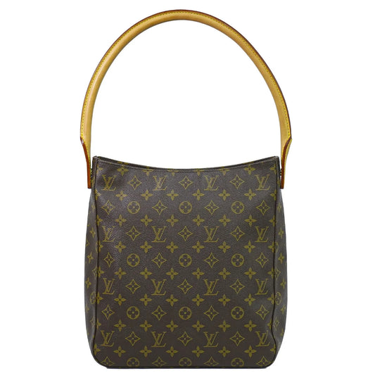 Louis Vuitton Monogram Looping Monogram Canvas, Brown, Canvas, Shoulder Bag