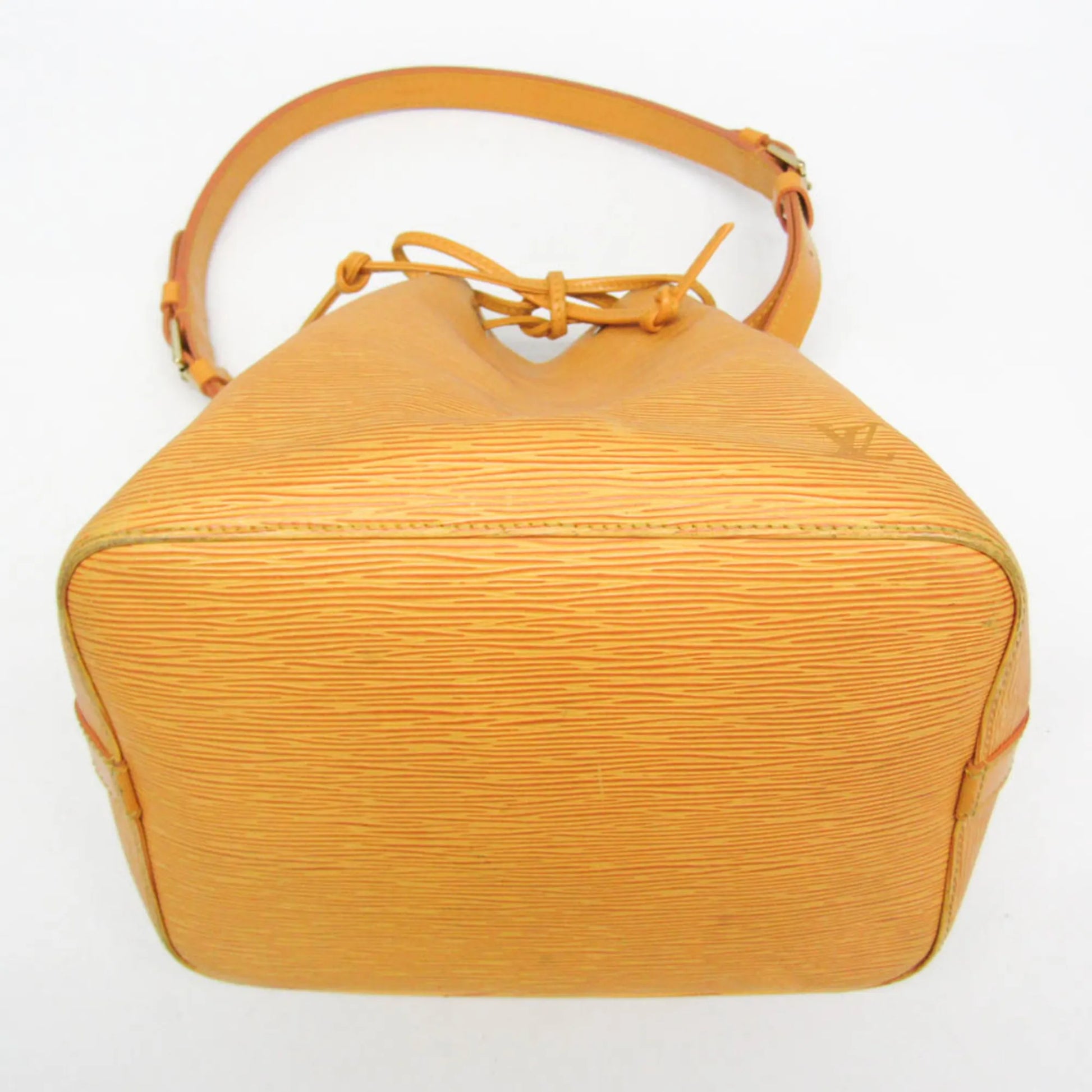 Louis Vuitton Petit Noe Epi Leather, Yellow, Leather, Shoulder Bag