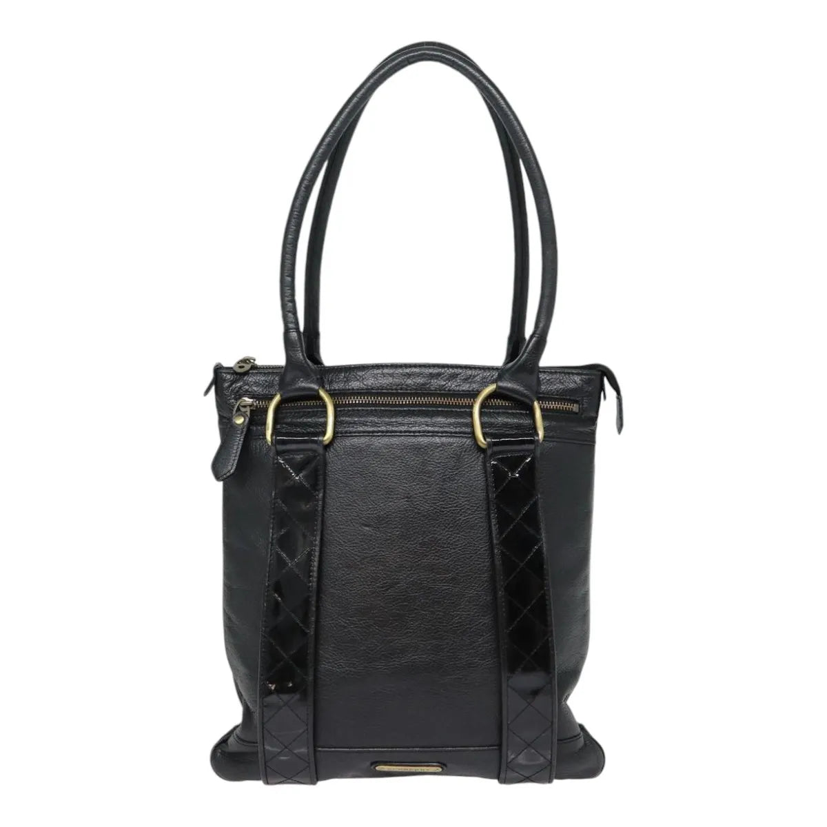 Burberry Vintage Leather, Black, Leather, Shoulder Bag