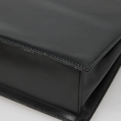 Gucci Vintage Leather, Black, Leather, Handbag