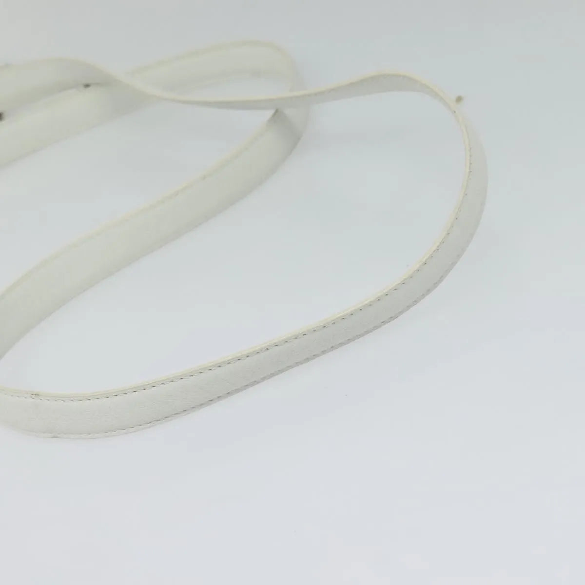 Bvlgari Vintage Leather, White, Leather, Shoulder Bag