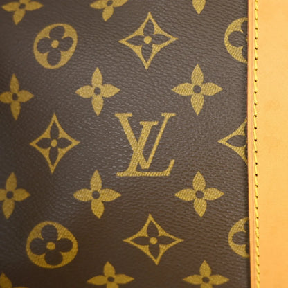 Louis Vuitton Keepall Monogram, Brown, Canvas, Travel Bag