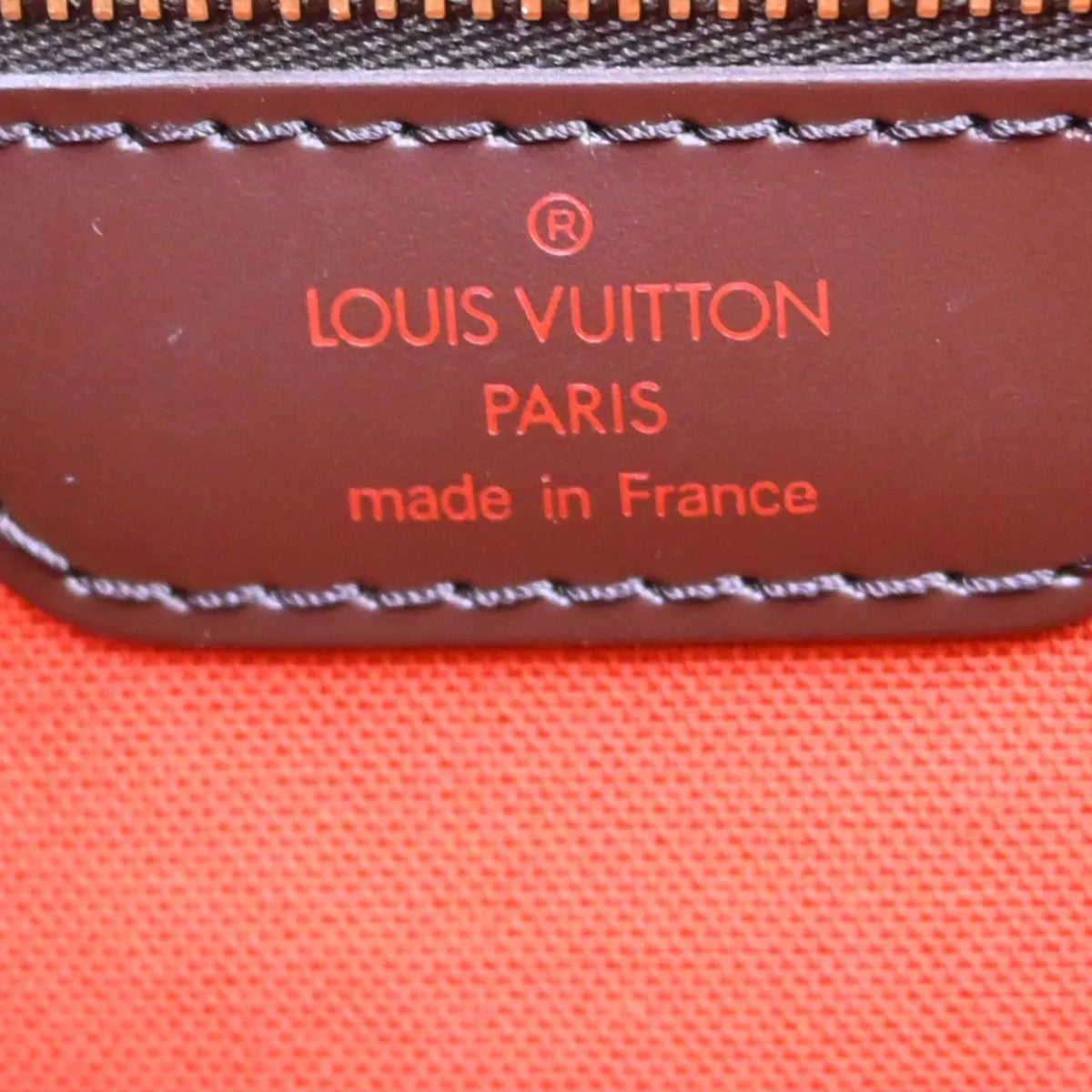 Louis Vuitton Greenwich Damier, Brown, Canvas, Handbag