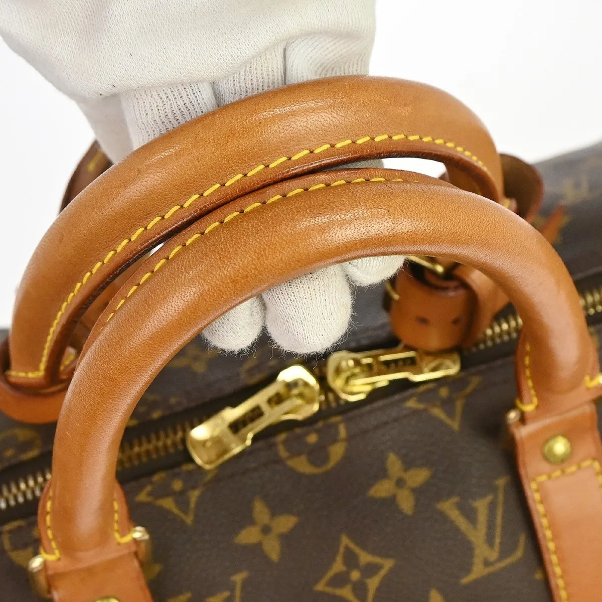 Louis Vuitton Keepall Monogram Canvas, Brown, Canvas, Travel Bag
