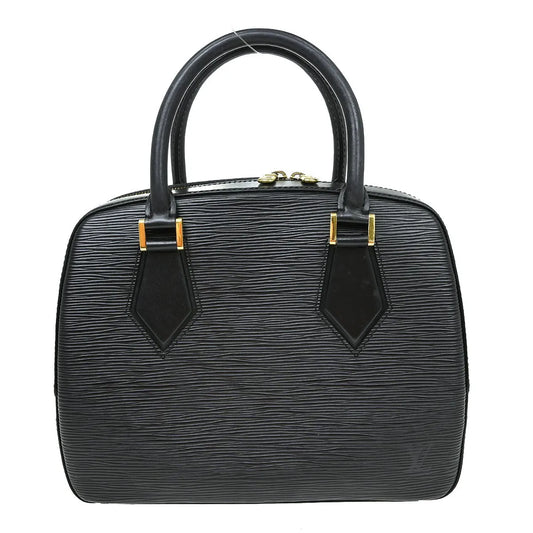 Louis Vuitton Sablons Epi Leather, Black, Leather, Handbag