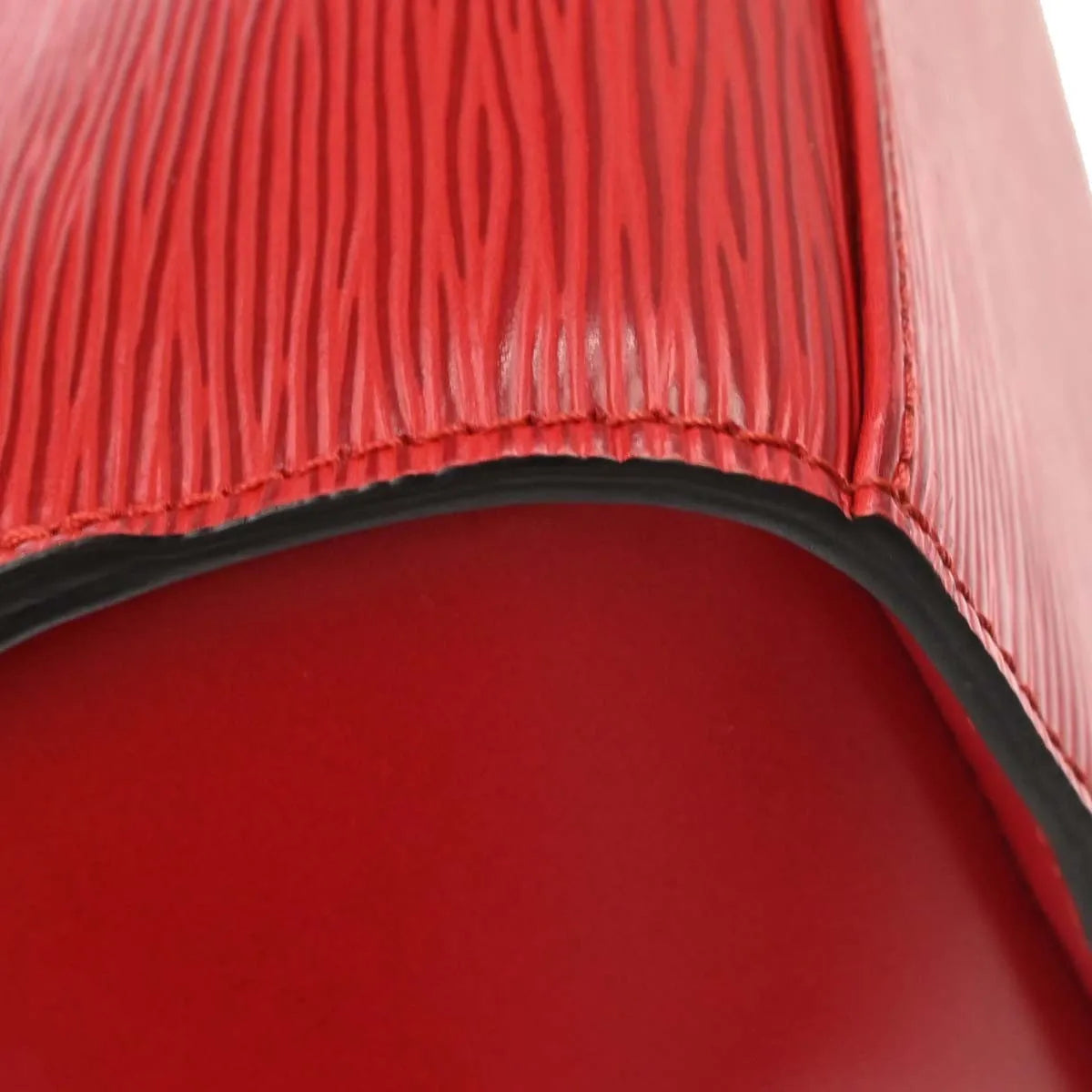 Louis Vuitton Pont Neuf Epi, Red, Leather, Handbag