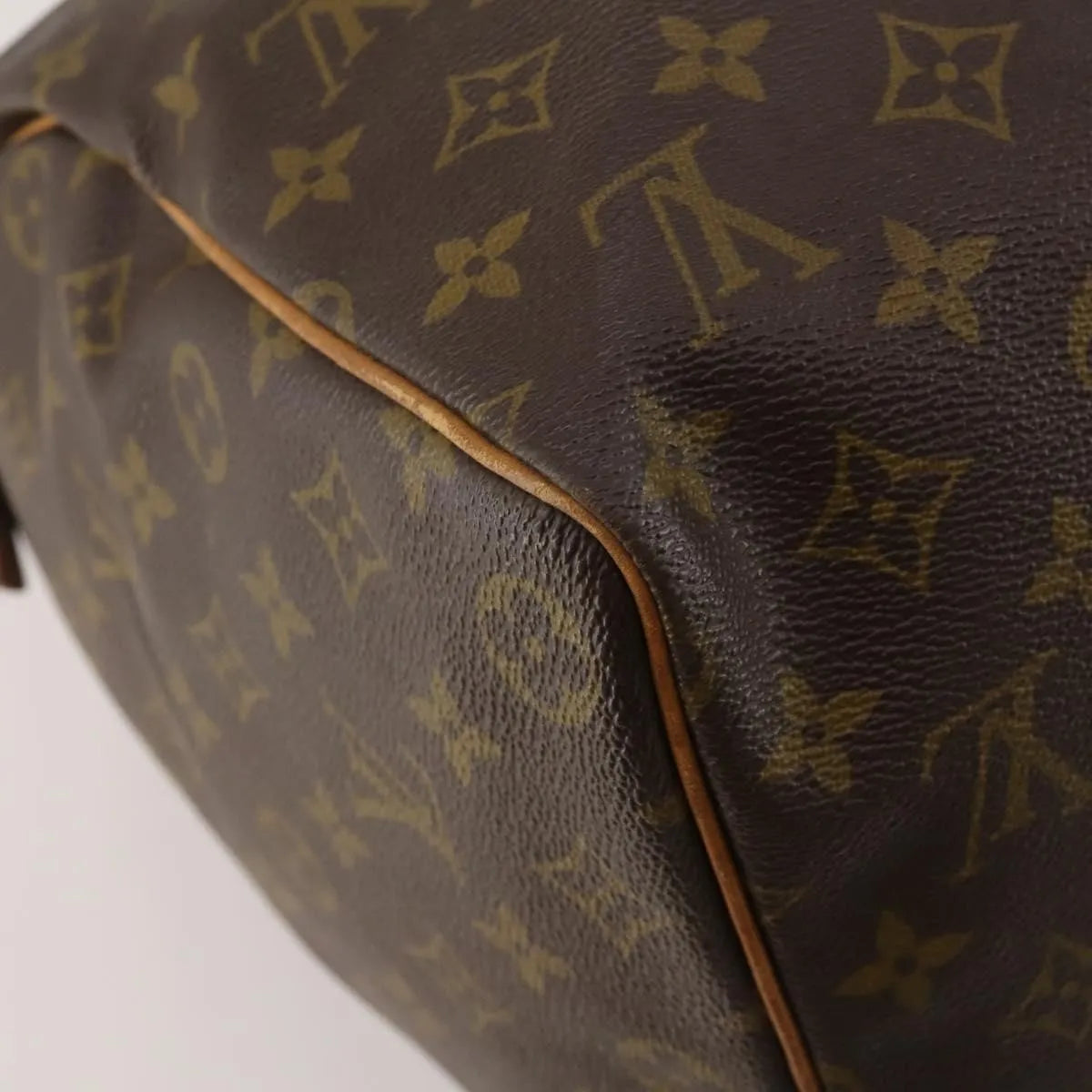 Louis Vuitton Keepall Monogram Canvas, Brown, Canvas, Travel Bag