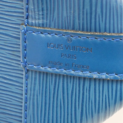 Louis Vuitton Petit Noe Epi Leather, Blue, Leather, Shoulder Bag
