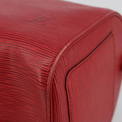 Louis Vuitton Speedy Epi Leather, Red, Leather, Handbag