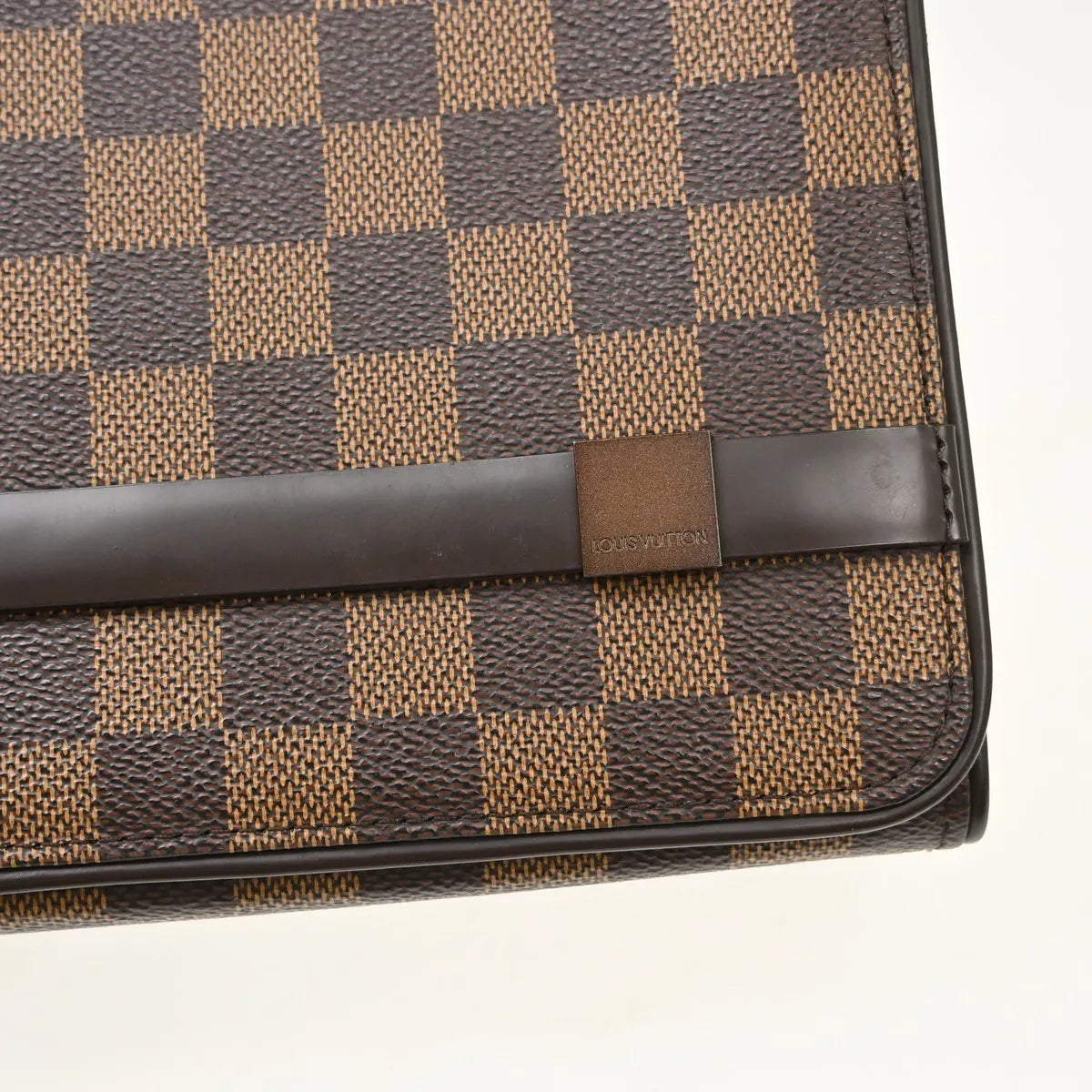Louis Vuitton Tribeca Damier, Brown, Canvas, Handbag