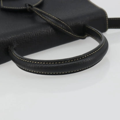 Loewe Barcelona Top handle Leather, Black, Leather, Handbag