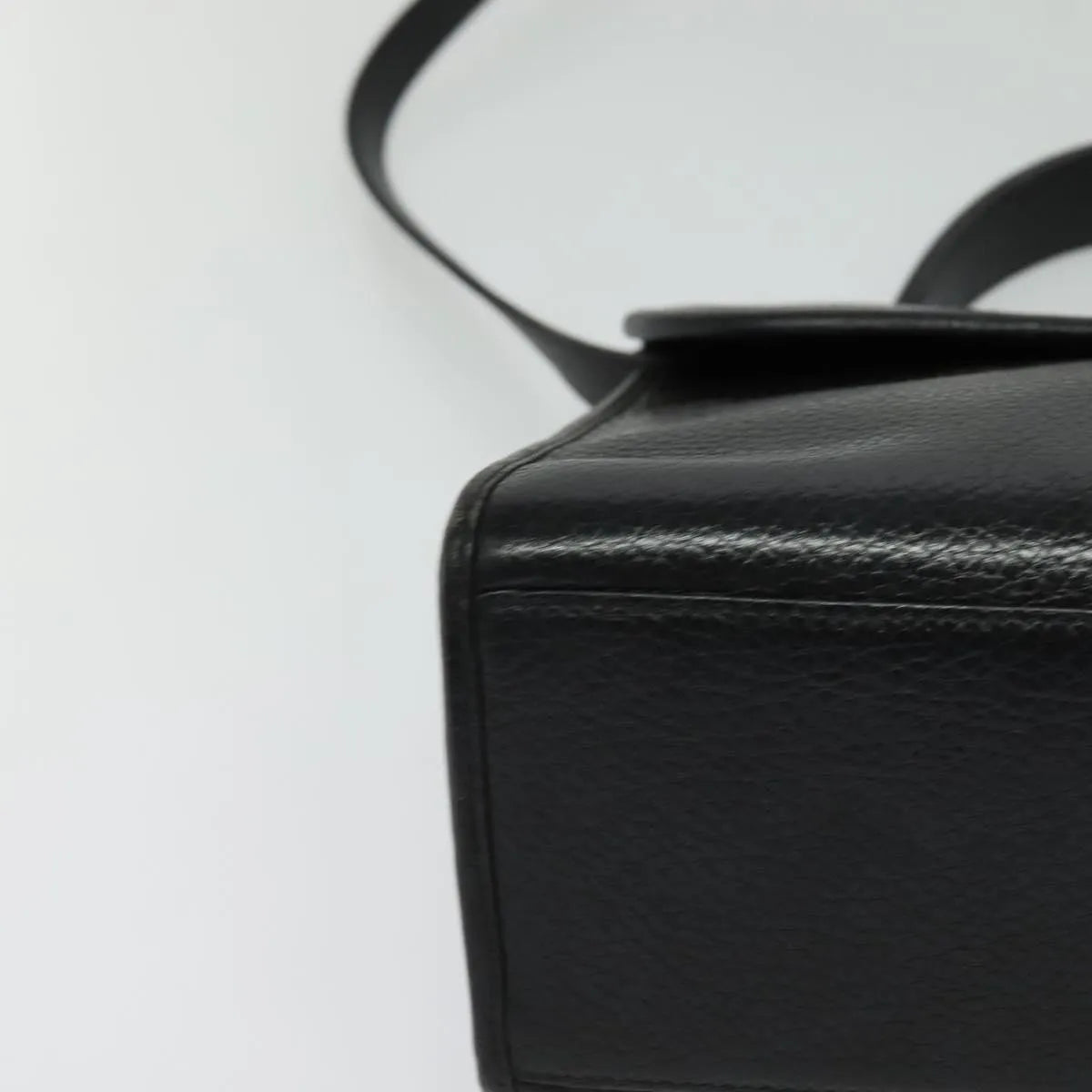 Christian Dior Vintage Leather, Black, Leather, Handbag
