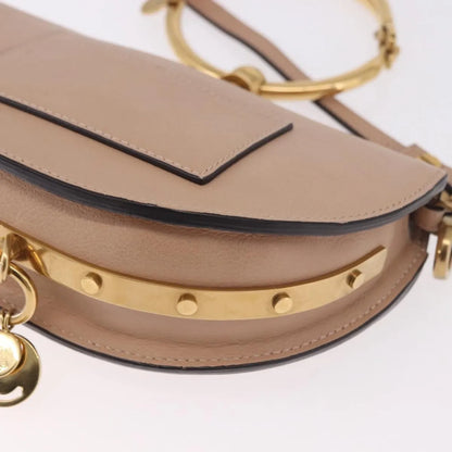 Chloe Nile Minaudière Leather, Pink, Leather, Handbag