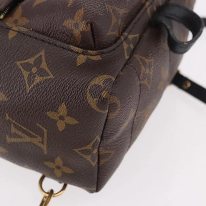 Louis Vuitton Palm Springs Limited, Brown, Canvas, Backpack
