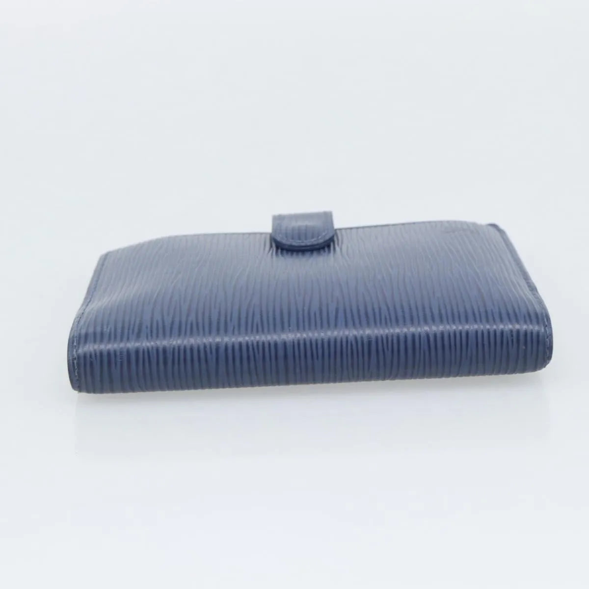Louis Vuitton Agenda Cover Epi, Blue, Leather, Clutch