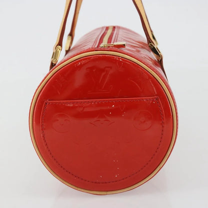 Louis Vuitton Bedford Monogram Vernis, Red, Patent Leather, Handbag