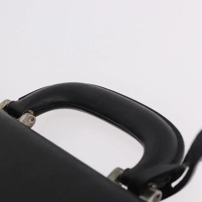 Burberry Vintage Leather, Black, Leather, Briefcase