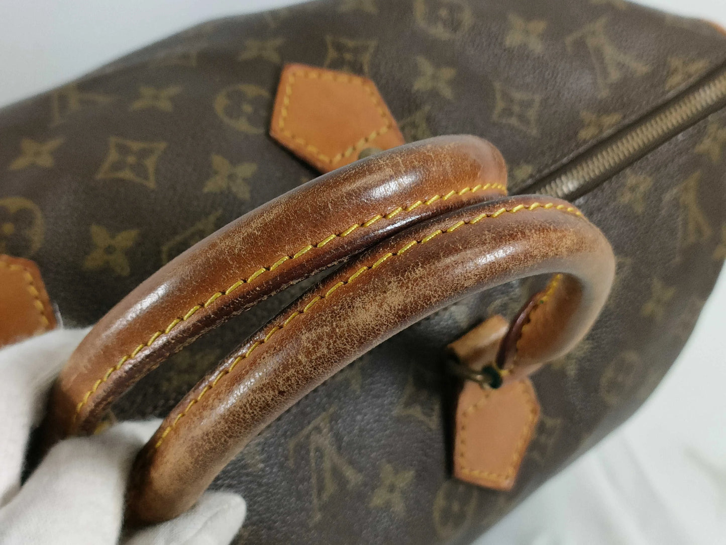Louis Vuitton Speedy Monogram Canvas, Brown, Canvas, Handbag