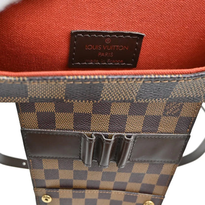 Louis Vuitton Portobello Messenger Damier, Brown, Canvas, Shoulder Bag