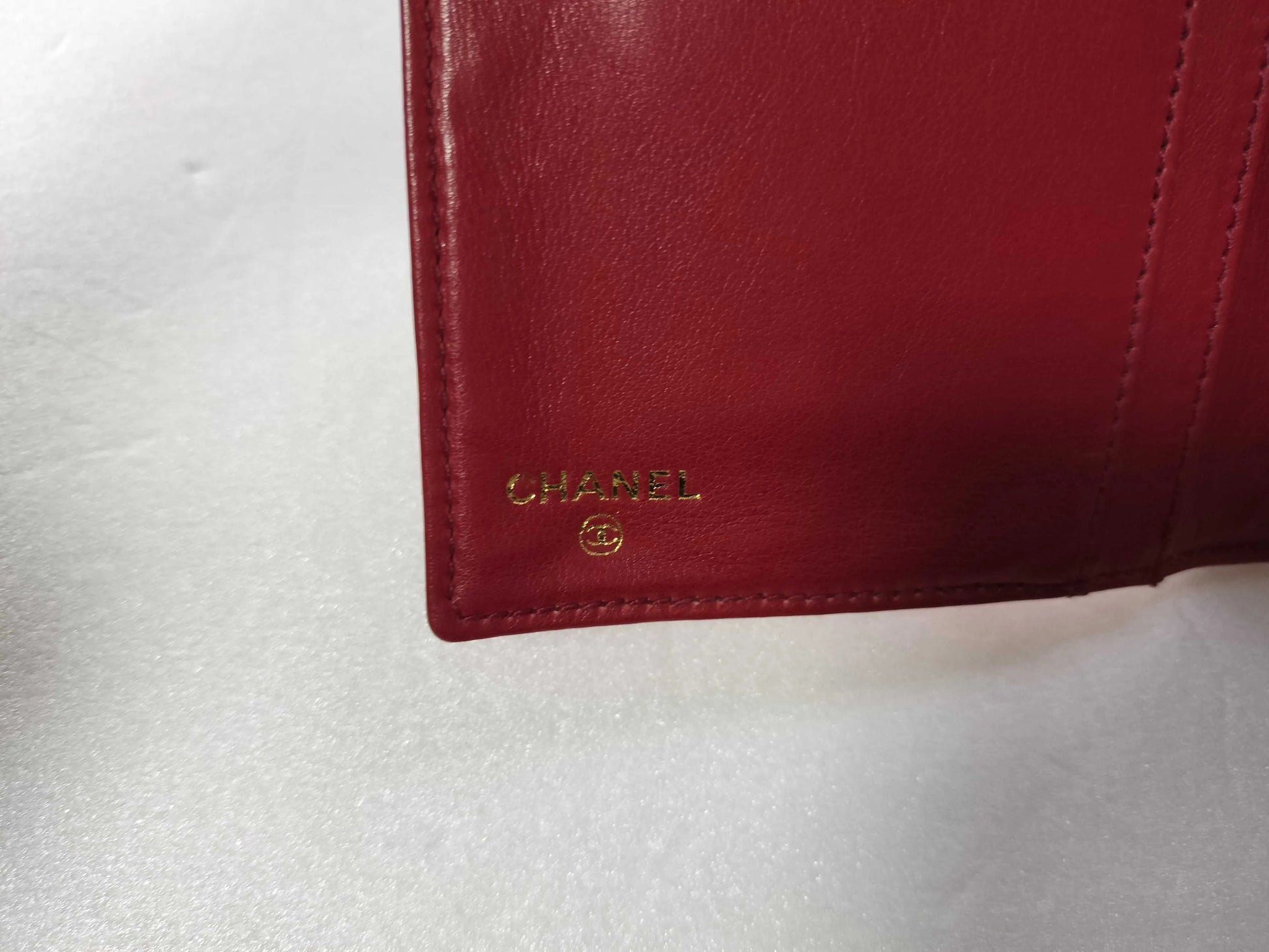 Chanel Timeless CC French Caviar, Red, Calfskin, Wallet