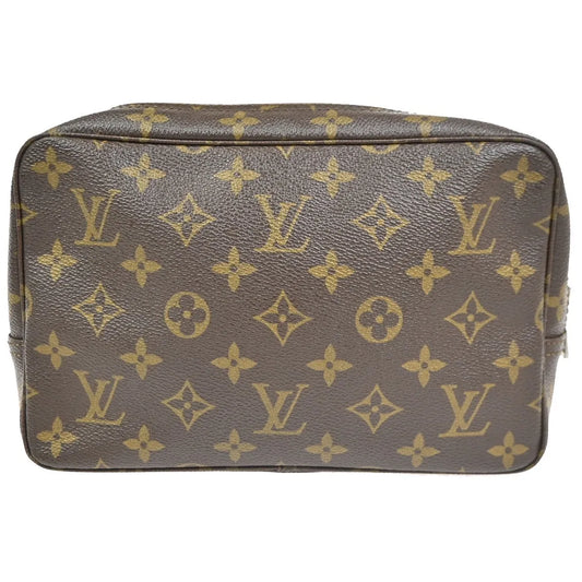 Louis Vuitton Toiletry Pouch Monogram Canvas, Brown, Canvas, Toiletry Case