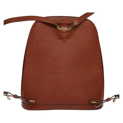 Louis Vuitton Gobelins Epi Leather, Brown, Leather, Backpack