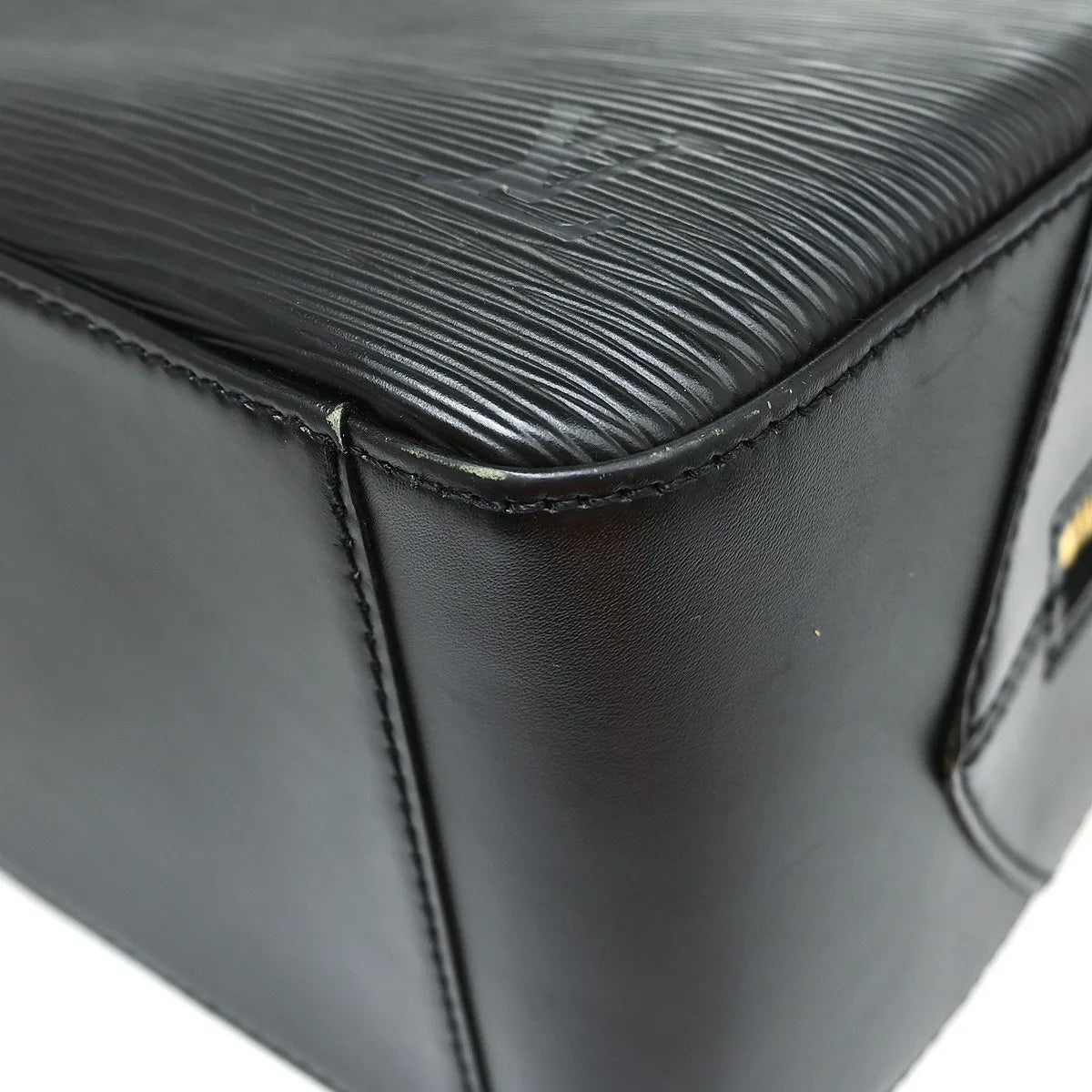 Louis Vuitton Sablons Epi Leather, Black, Leather, Handbag