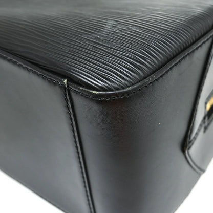 Louis Vuitton Sablons Epi Leather, Black, Leather, Handbag