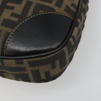 Fendi Chef Hobo Zucca Canvas, Brown, Canvas, Shoulder Bag