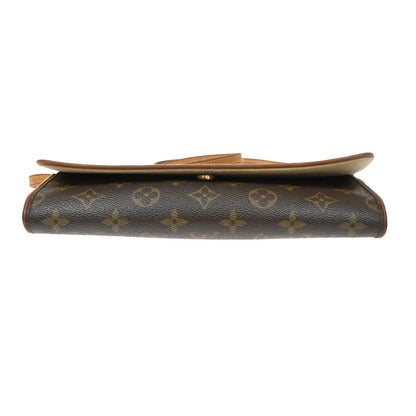 Louis Vuitton Twin Monogram, Brown, Canvas, Clutch