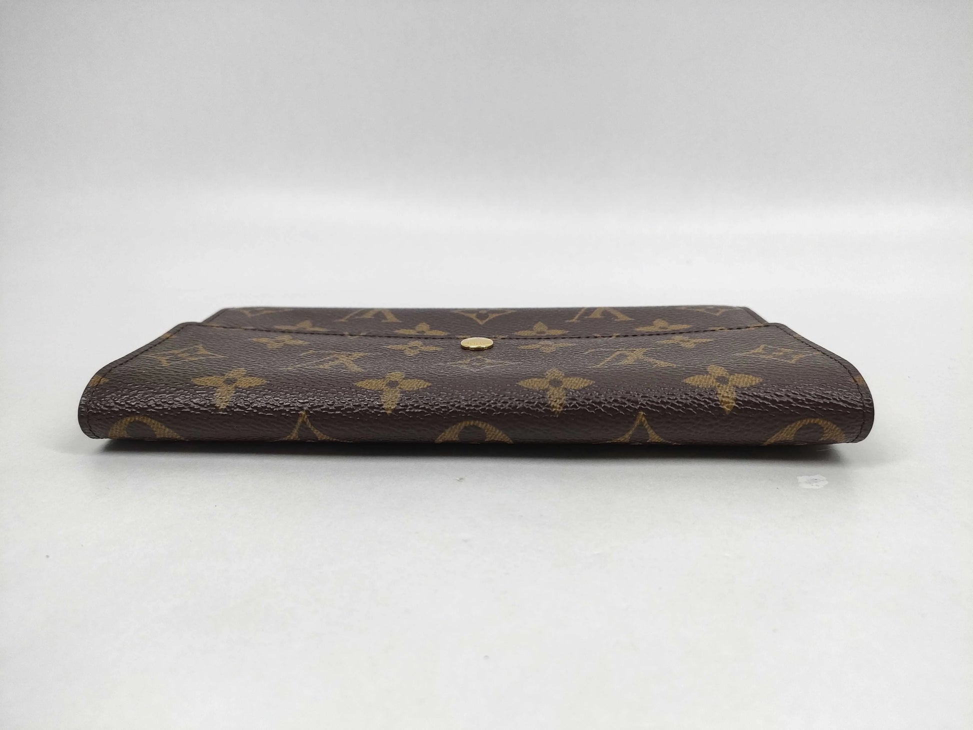 Louis Vuitton Vintage Sarah Monogram Canvas, Brown, Canvas, Wallet