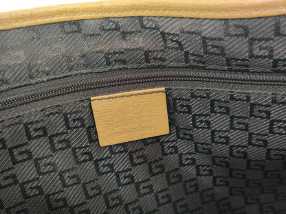 Gucci Bamboo Jackie leather, Beige, Leather, Handbag