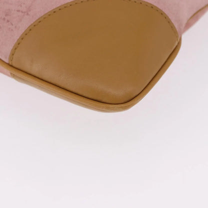 Gucci Bamboo Jackie Suede, Pink, Suede, Handbag