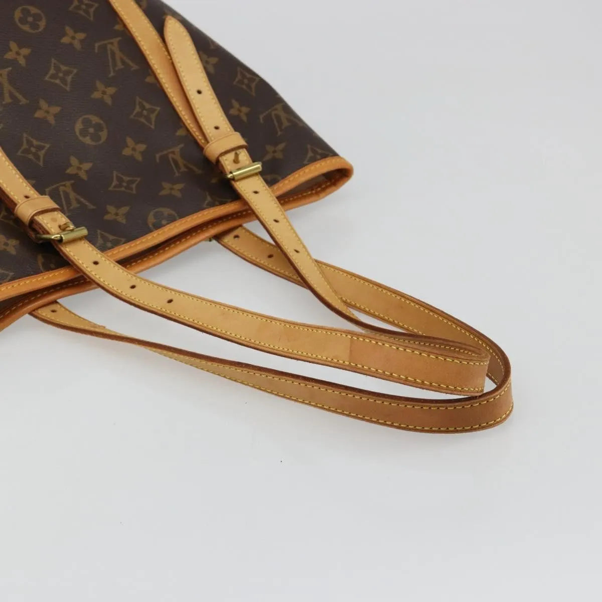 Louis Vuitton Bucket Monogram Canvas, Brown, Canvas, Tote Bag