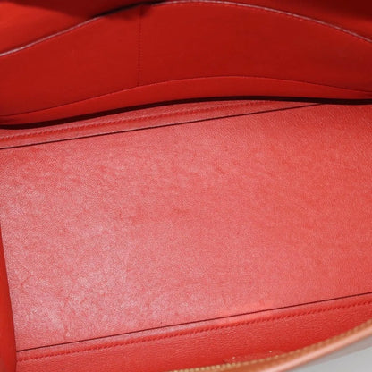 Celine Trapeze Leather with Suede, Brown, Leather, Handbag
