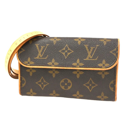 Louis Vuitton Florentine Waist Monogram Canvas, Brown, Canvas, Clutch