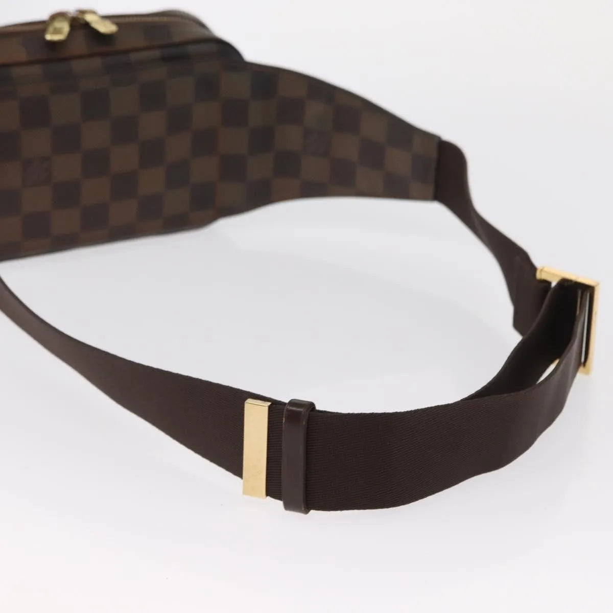 Louis Vuitton Geronimos Waist Damier, Brown, Canvas, Shoulder Bag