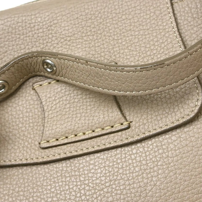 Celine Big Grained Calfskin, Gray, Leather, Handbag