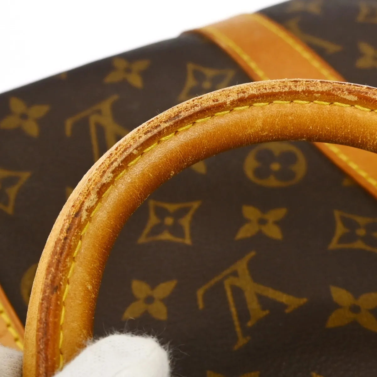 Louis Vuitton Keepall Monogram Canvas, Brown, Canvas, Travel Bag
